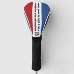 Couvre-club De Golf Pays-Bas Drapeau magnifique patriotique