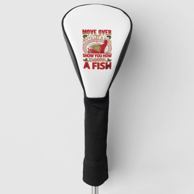 Couvre-club De Golf Pêche à l'extérieur (Devant)