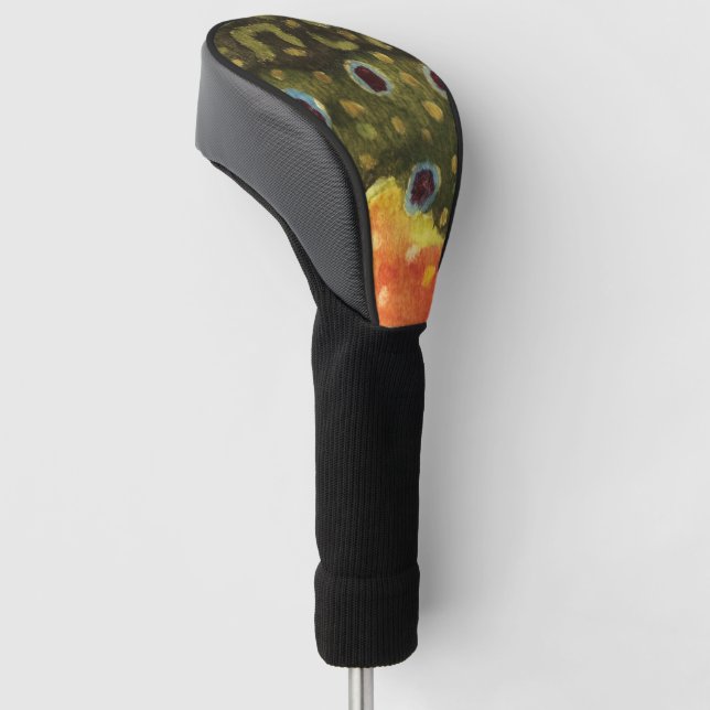 Couvre-club De Golf Pêche à l'omble de fontaine, Ichthyologie (Incliné)