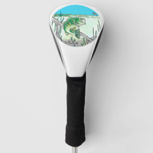 Couvre-club De Golf Pêche au bar