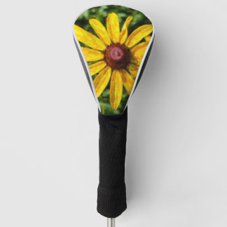 Couvre-club De Golf Peinture de tournesol