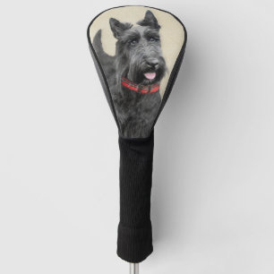 Couvre-club De Golf Peinture écossaise Terrier - Cute Original Chien A