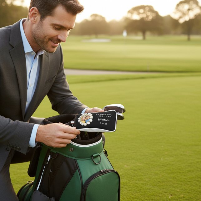 Couvre-club De Golf Personalized Golf Head Cover - "More Than Birdies" (Créateur téléchargé)