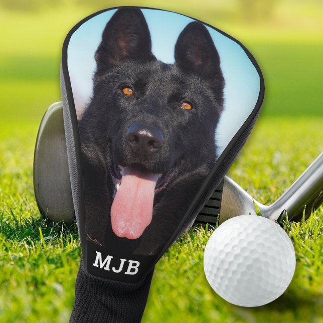 Couvre-club De Golf Personnalisé chien animal de compagnie photo berge (Créateur téléchargé)