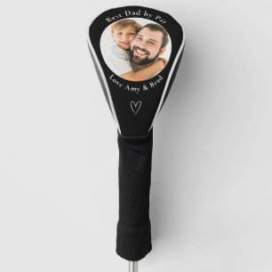 Couvre-club De Golf Personnalisé Meilleur papa par photo