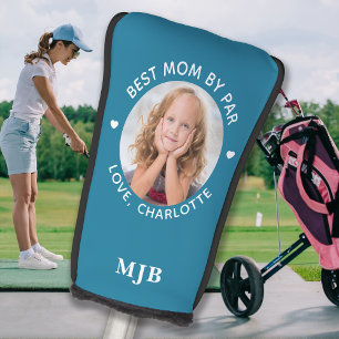 Couvre-club De Golf Personnalisé Meilleure MOM Par Photo Monogramme Pe