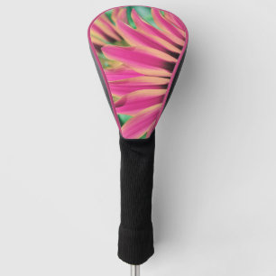 Couvre-club De Golf Pétales de marguerite rose chaud