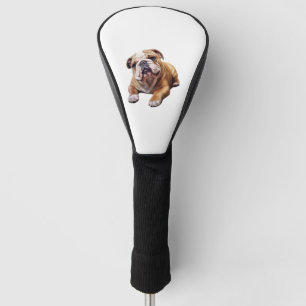 Couvre-club De Golf Petit chien de taureau anglais mou - Chiot de chie