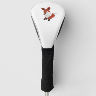 Couvre-club De Golf Petit renard souriant