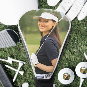 Couvre-club De Golf Photo de golfeur personnalisée
