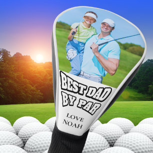 Couvre-club De Golf Photo papa personnalisée Meilleur papa Par Fête de