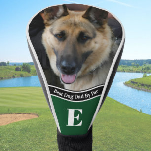 Couvre-club De Golf Photo personnalisé Meilleur Papa Chien berger alle