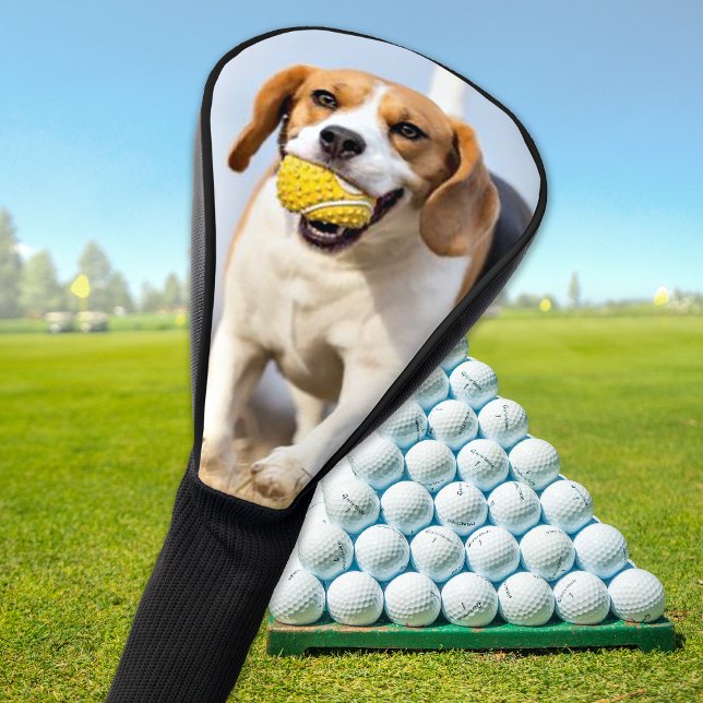 Couvre-club De Golf Photo personnalisée pour chien de compagnie (Créateur téléchargé)
