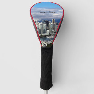 Couvre-club De Golf Photographie de Vancouver Canada Skyline