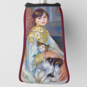 Couvre-club De Golf Pierre-Auguste Renoir - Enfant avec chat