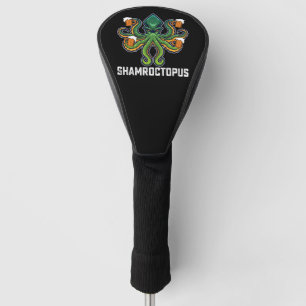 Couvre-club De Golf Pieuvre Shamroctopus Amoureux de la Saint-Patrick