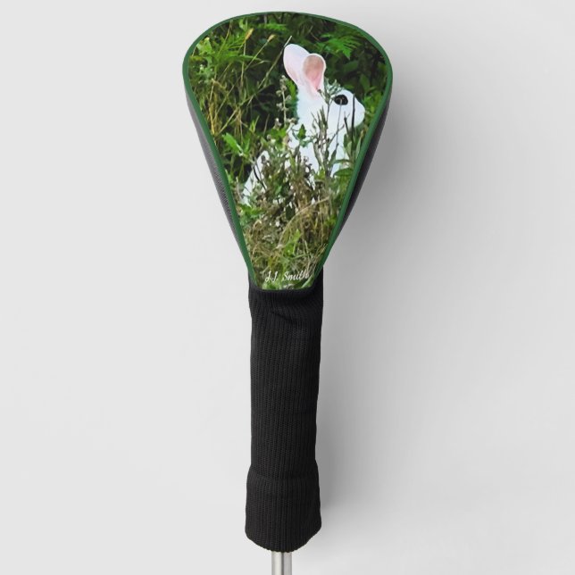 Couvre-club De Golf Pilote à la mode animal lapin (Devant)