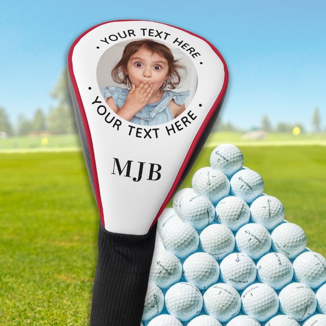 Couvre-club De Golf Pilote de monogramme Golfeur personnalisé photo (Créateur téléchargé)