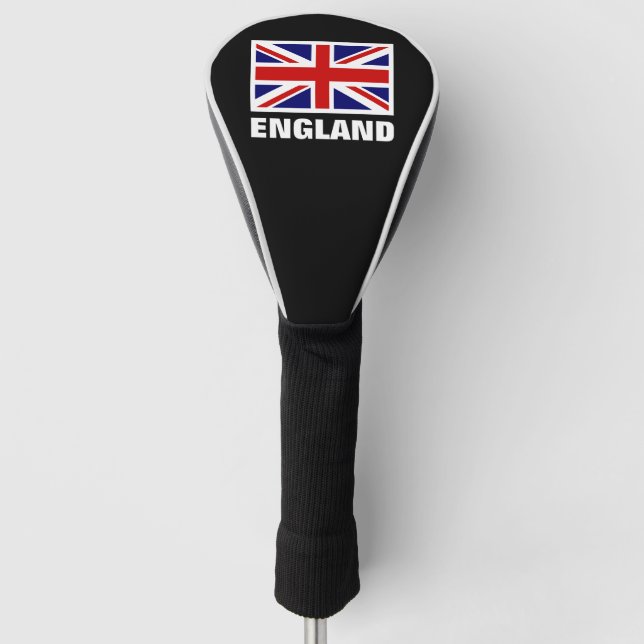 Couvre-club De Golf Pilote personnalisé du drapeau britannique Union J (Devant)