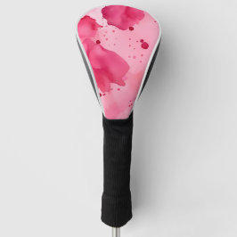Couvre-club De Golf Pink on Pink Abstract 