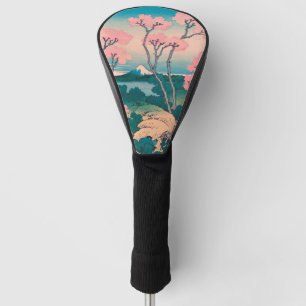 Couvre-club De Golf Pique-nique de printemps sous les fleurs des ceris
