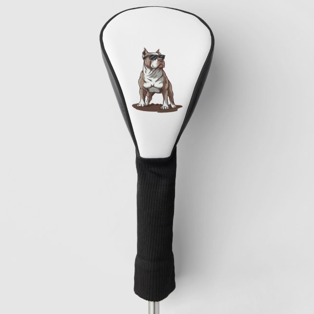 Couvre-club De Golf Pitbull Le Gardien (Devant)