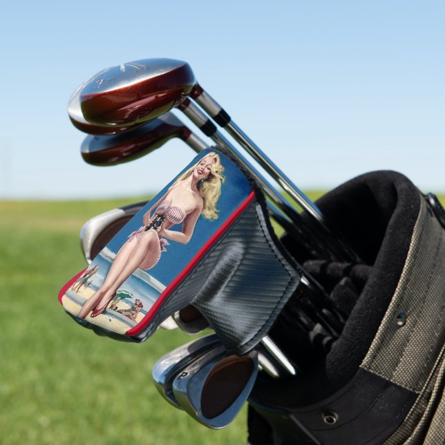 Couvre-club De Golf Plage Blanket Pin-up (In Situ)