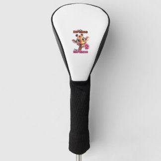 Couvre-club De Golf Plus espresso moins dépresso Spruch Kaffee Espress