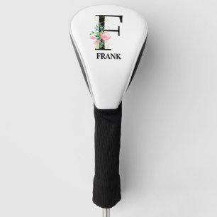 Couvre-club De Golf Plutôt F Monogramme Initial