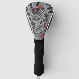 Couvre-club De Golf Poisson japonais Koi