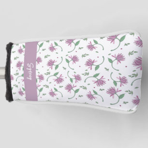 Couvre-club De Golf Pomme Florale Personnalisée Dames Golf Tête Couver