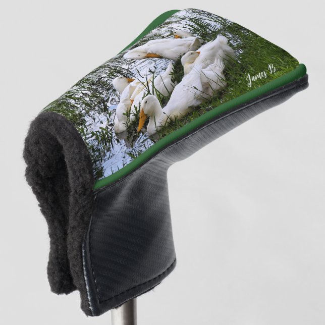 Couvre-club De Golf Pond Canards Animaux sauvages Putter (Devant 3/4)