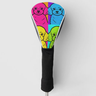 Couvre-club De Golf POP ART DOG - トイプードル犬 No.3