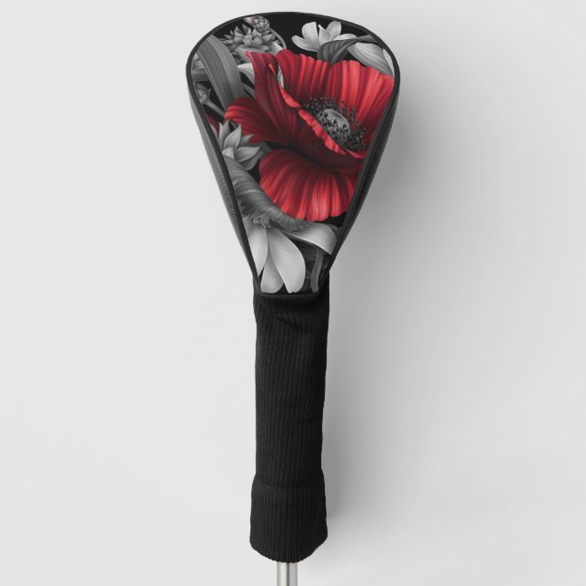 Couvre-club De Golf Pop Poppy Out (Devant)