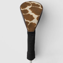 Couvre-club De Golf Populaire Vache Faux Cuir Elégante Collection
