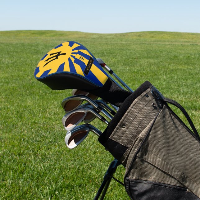 Couvre-club De Golf Premium Barbados Golf & Barbados Flag / Patriotes (In Situ)