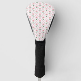Couvre-club De Golf Preppy floral trellis grandmillenial