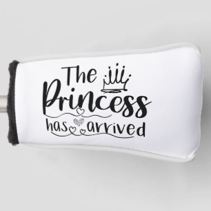 Couvre-club De Golf Princesse est arrivée petite fille mignonne