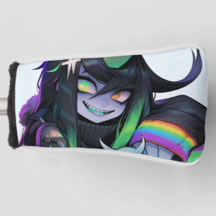 Couvre-club De Golf Psycho mignon Monster Anime Girl