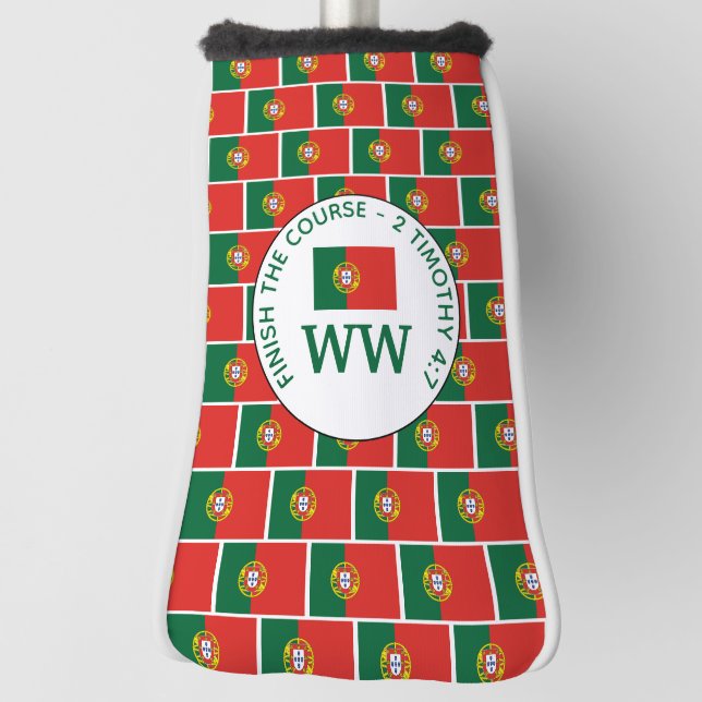 Couvre-club De Golf Putter drapeau Monogram Portugal (Tourné à 90°)