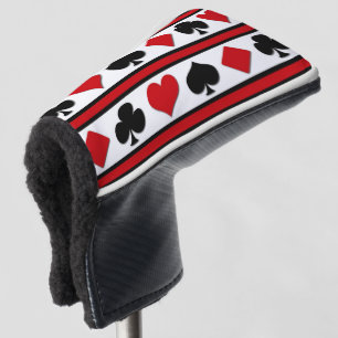 Couvre-club De Golf Quatre costumes de carte