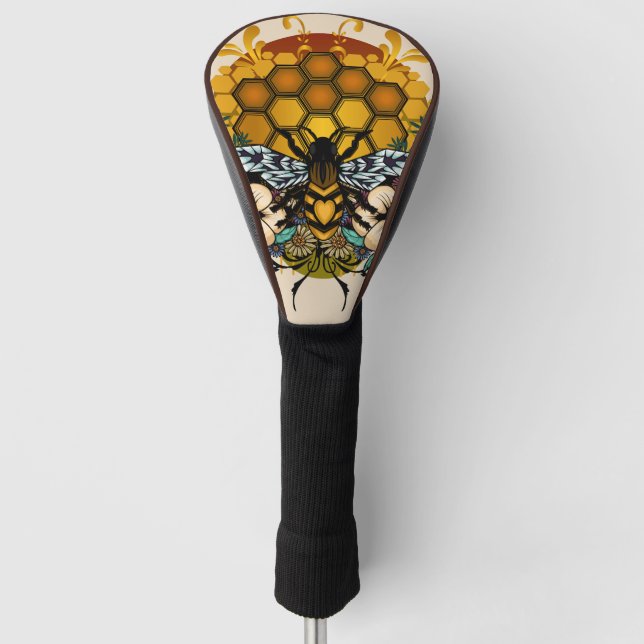 Couvre-club De Golf Queen Of Bees (Devant)