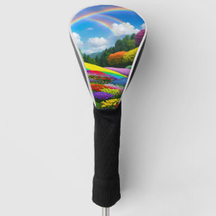 Couvre-club De Golf Rainbow Hills et Flowers Two