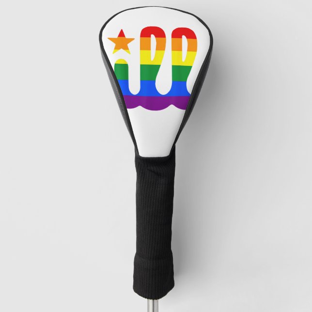 Couvre-club De Golf Rainbow Pride Amour ill Philadelphia Philly Gay Pr (Devant)