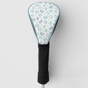 Couvre-club De Golf Ramadan Doodles Golf Club Couverture