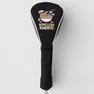 Couvre-club De Golf Ramen sans espoir Ramento Romantique Saint Valenti