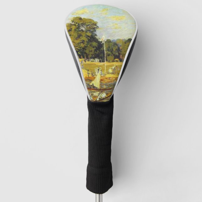 Couvre-club De Golf Regatta at Hampton Court Alfred Sisley Poster (Devant)