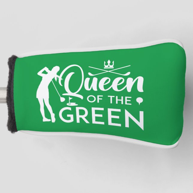 Couvre-club De Golf Reine Du Vert (Devant)