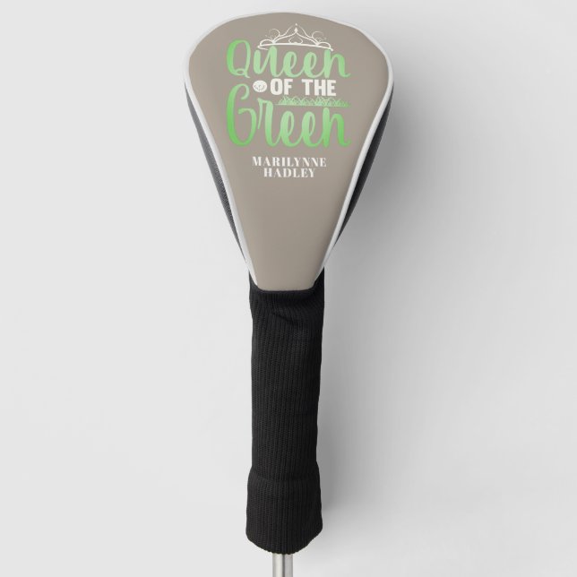 Couvre-club De Golf Reine Du Vert (Devant)