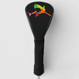 Couvre-club De Golf Requin coloré